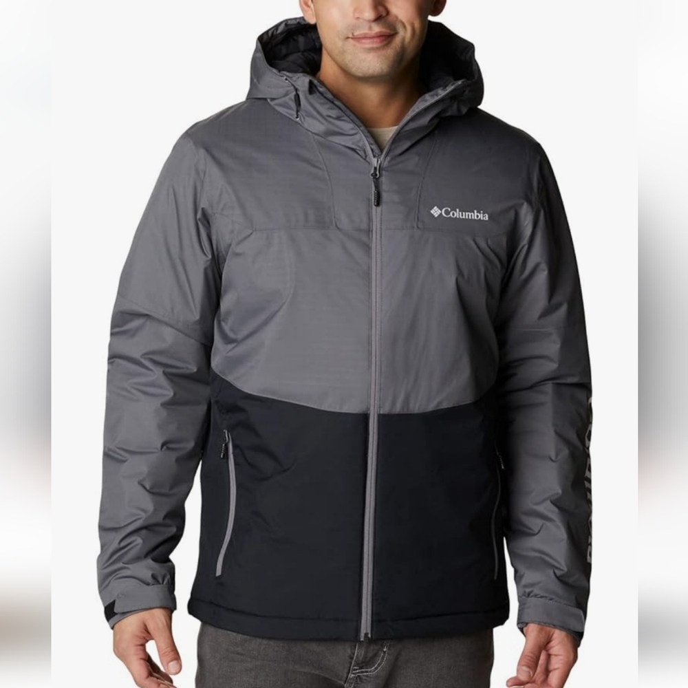 NWT BIG MEN'S SIZE 6X COLUMBIA OMNI TECH WINTER HOODED JACKET